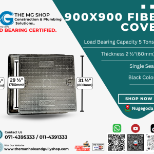 900x900 Fiber manhole Cover - Single Seal