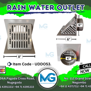 Rain Water Outlet - UDD053